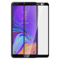 Miniatyrbillede 2 af 4: Beskyttelsesfilm - AVIZAR - Samsung Galaxy A7 2018 - Hærdet glas - Ultra-resistent - Sort Svart