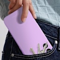 Miniatyrbillede 3 af 5: Etui til iPhone 16 - ROAR - Luna - Silikone Matt Soft Touch - Beskyttet kamera Lila