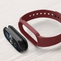 Miniatyrbillede 2 af 4: Xiaomi Mi Band 6 og 5 Sport Armbånd Premium Silikone Soft-touch letvægts Bordeaux Rød
