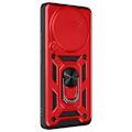Miniatyrbillede 2 af 5: Coque til Xiaomi Redmi Note 14 Pro og 14 Pro Plus med ringeforsupport Mayaxess Rød Röd
