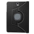 Miniatyrbillede 2 af 5: Étui Clapet til Samsung Galaxy Tab S3 Folio Rotativ 360 Støtte Stand Sort Svart