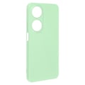 Miniatyrbillede 2 af 6: Taske til Honor 90 Smart - AVIZAR - Silikone Soft-touch finish - Bleggrøn - Håndledsrem inkluderet Grön
