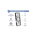 Pikkukuva 2 / 4: Forcecase MagSafe -yhteensopiva vahvistettu suojakuori iPhone 16 Frost Blackille Noir Frost