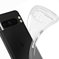 Miniatyrbild 4 av 5: Smartphone Skal - AVIZAR - Classic Case - Mjuk Silikon - Transparent - Google Pixel 8 Pro Vit