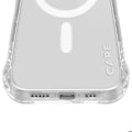 Miniatyrbillede 4 af 5: Coque MagSafe til iPhone 16e Silikone Anti-Fald 2.4m Samba Panzer Glas Transparent Vit