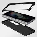 Miniatyrbillede 2 af 4: Beskyttelsesskal - Samsung - Galaxy Z Fold 3 - Silikone gel - Mat finish - Stød- og ridsebeskyttelse Svart