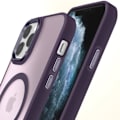 Pikkukuva 4 / 6: MagSafe-kuori iPhone 11 Pro Max - Mattapintainen, Violetin Raitainen Lila