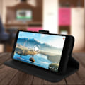 Miniatyrbillede 4 af 4: Étui Folio - AVIZAR - Huawei Y5p - Silikone gel - Magnetisk - Sort Svart