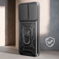 Miniatyrbillede 3 af 6: Taske til Oppo A38 - AVIZAR - Ring Collection - Skydekameracover - Holdering - Sort Svart