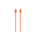 Pikkukuva 1 / 6: USB-C -kaapeli USB-C:hen 3A Lataus ja Synkronointi POP-kokoelma 1,5m Jaym Oranssi Orange