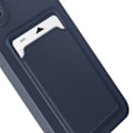 Pikkukuva 3 / 5: Samsung Galaxy A56 Korttipuhelin Kassi Pehmeä Jälkienkestävä Sininen Yö Blå