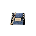 Miniatyrbild 2 av 3: Etui för AirPods - IDEAL OF SWEDEN - Paloma Reworked Denim - Blå - Kompakt - Trådlös Svart