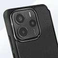 Miniatyrbillede 4 af 6: Etui til Xiaomi Redmi Note 14 5G Klap Kortholder med Håndledsrem Lavet til Xiaomi Sort Svart