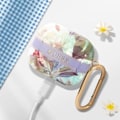 Miniatyrbild 4 av 5: Fodral för AirPods 3 med nyckelring Blommig Pastelldesign Guess Flerfärgad Flerfärgad
