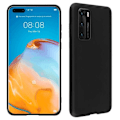Miniatyrbillede 2 af 4: Coque - AVIZAR - Huawei P40 - Blød beskyttelse - Stødabsorberende - Mat sort finish Svart