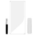 Miniatyrbild 1 av 5: Härdat glas för Honor Magic 5 Lite 5G Helkaklad 3D Transparent Amorus Vit
