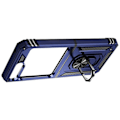 Pikkukuva 2 / 5: Suojakuori Samsung Z Flip 5:lle - AVIZAR - ArmoRing Series - Hybrid - Magneettinen rengas - Midnight Blue Blå