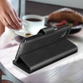 Miniatyrbillede 4 af 4: Oppo Reno 4Z Case Folio Wallet Stand Funktion Sort Sort Svart