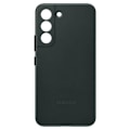 Pikkukuva 1 / 5: Samsung Galaxy S22 Plus nahkakotelo Alkuperäinen Samsung-sarjan nahkasuoja - vihreä