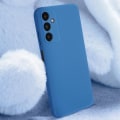 Miniatyrbillede 3 af 6: Etui til Samsung Galaxy A05s - AVIZAR - Hurtigt cover - Halvstivt - Blødt-touch - Anti-spor blå Blå