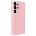 Miniatyrbillede 2 af 6: Etui læder til Galaxy S25 Ultra med vindue til visning og kortlomme i pink Rosa