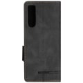 Miniatyrbillede 1 af 4: Sony Xperia 10 V Folio Stand Case Sort Flip Case