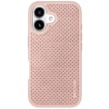 Miniatyrbillede 1 af 5: Coque MagSafe til iPhone 16 Simuleret Læder Perforeret Faldsikring 3m Incase Sort Svart