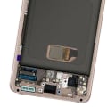 Pikkukuva 3 / 4: LCD-näyttö - Samsung - Galaxy S21 - Alkuperäinen - Vaaleanpunainen - 6 tuumaa Rosa