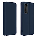 Miniatyrbillede 1 af 4: Housse - AVIZAR - Huawei P40 Pro - Folio Wallet Cover - Øko-læder - Indbygget st støtte - Blå Blå