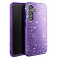 Miniatyrbillede 1 af 5: Glitteret cover til Samsung Galaxy S23 FE Stødabsorberende Funklende Lilla Lila