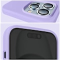 Pikkukuva 4 / 6: iPhone 15 Pro Max Puhelinsuoja Puolijäykkä Mikrofiiberi Moxie Laventeli Lila