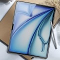 Miniatyrbild 3 av 5: Härdat glas för iPad Air 13 2024 9H Hårdhet Anti-Scratch Transparent Transparent