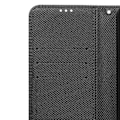 Miniatyrbillede 2 af 5: Etui til Honor 200 Lite - AVIZAR - Brieftasche med videostøtte - Mønster kryds sort Svart