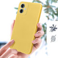 Miniatyrbillede 4 af 5: Etui til Xiaomi Redmi Note 12 5G silikone semi-stiv blød berøringsfinish gul