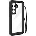 Miniatyrbillede 2 af 6: Vandtæt etui til Samsung Galaxy S24 - REDPEPPER - Sort - Fuld beskyttelse - IP68 Transparent