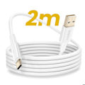 Pikkukuva 3 / 4: USB-kaapeli USB C:hen lataus ja synkronointi 2m Inkax Valkoinen