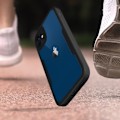 Miniatyrbild 4 av 5: iPhone 12-fodral - AVIZAR - Bak i Plexiglas - Framsidan i Polymer - Förstärkta Hörn - Svart Svart