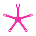 Miniatyrbild 2 av 5: PopMount 2 Smartphonehållare Flexibel silikon Multifunktion PopSockets Rosa