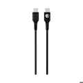 Miniatyrbillede 3 af 5: USB-C Kabel - BigBen - 1,2m - 3A - Power Delivery 60W - Vævet Sort