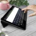 Pikkukuva 4 / 4: Housse - AVIZAR - Mediapad T5 10.0 - Folio-kansi - Video-tuki - Soft Touch -suojus Svart
