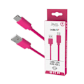 Miniatyrbillede 3 af 3: USB-C til USB-A 3A Opladning og Synkronisering Collection POP 1,5m Jaym Rose Rosa