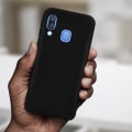 Miniatyrbillede 4 af 4: Etui - AVIZAR - Samsung Galaxy A40 - Gel silikone - Sort - Blød touch finish Svart