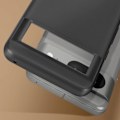 Miniatyrbillede 3 af 5: Beskyttelsescover - AVIZAR - Google Pixel 8 - Ægte læder - Sort - Ultra-tynd Svart