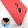 Pikkukuva 3 / 5: Suojakuori - AVIZAR - Xiaomi 12/12X - Puolijäykkä - Soft Touch - Vaaleanpunainen rosa