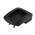 Miniatyrbillede 1 af 2: Ladebasis til batteri til Contax BP-760S Kyocera i4R i4RB Sort Svart