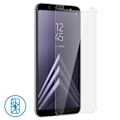 Pikkukuva 4 / 4: Suojakalvo Samsung Galaxy A6 Plus -puhelimeen - AVIZAR - Karkaistu lasi - Naarmuuntumaton - Erittäin ohut