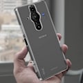 Pikkukuva 4 / 4: Kotelo - IMAK - Sony Xperia Pro-I - Pehmeä - Läpinäkyvä - Erittäin ohut Vit
