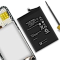 Miniatyrbillede 3 af 4: Intern batteri til Honor 200 Lite 4500mAh model HB416594EGW Sort Svart