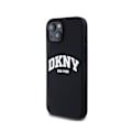 Miniatyrbillede 3 af 6: Coque til Apple iPhone 13 Liquid Silicone Edition Arch Kompatibel med MagSafe DKNY Sort Vit