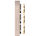 Pikkukuva 4 / 4: Tempered Glass Camera for Samsung Galaxy S25 Plus Scratch-resistant Golden Gul
